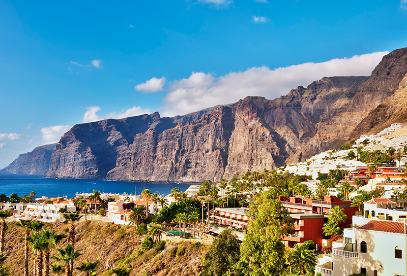 La costa di Tenerife