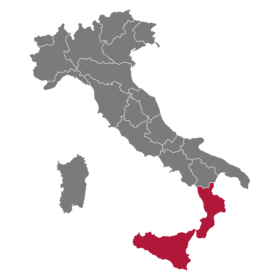 11-Cartina calabria e sicilia rossa