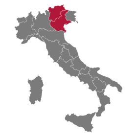 5-Cartina veneto e trentino rossa